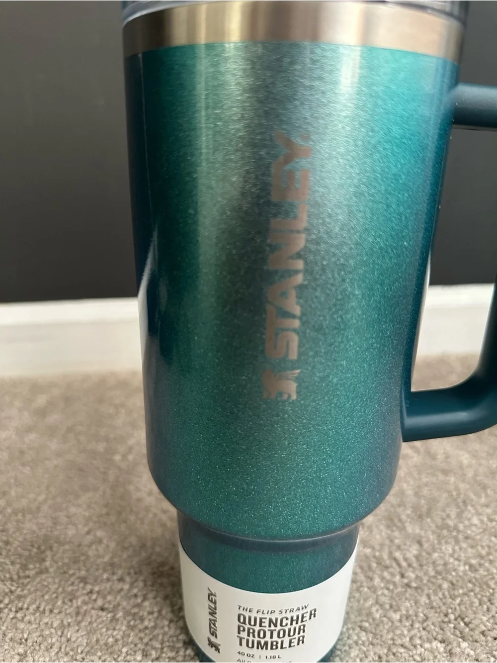 NEW Stanley Cup The Quencher ProTour Flip Straw Tumbler 40 oz Ponderosa Shimmer - Picture 2 of 11